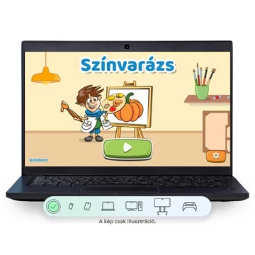 Színvarázs - képességfejlesztő oktatási szoftver