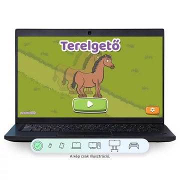 Terelgető - magyar nyelvű szemvezérlős oktatási szoftver