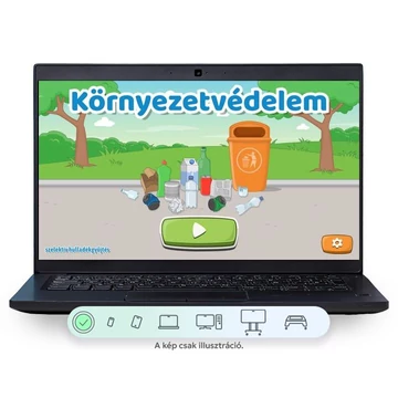 Környezetvédelem - képességfejlesztő oktatási szoftver