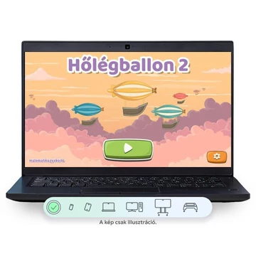 Hőlégballon 2 - matematika oktatási szoftver