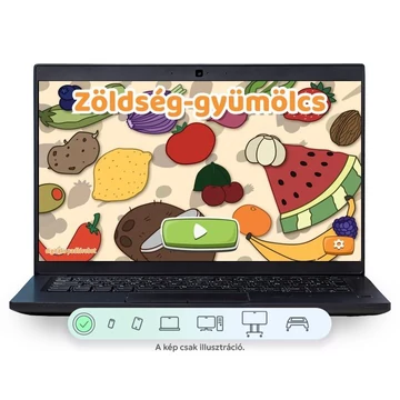Zöldség-gyümölcs - felsős programozás oktatási szoftver