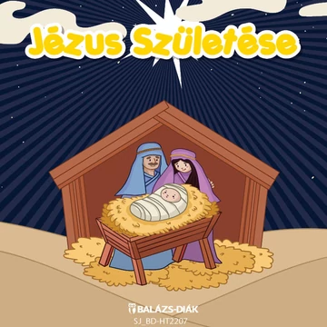 Bibliai képkártya  - Jézus születése