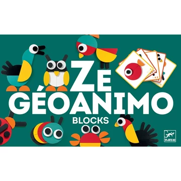 Képkirakó - Geometrikus állatképek - Ze Geoanimo