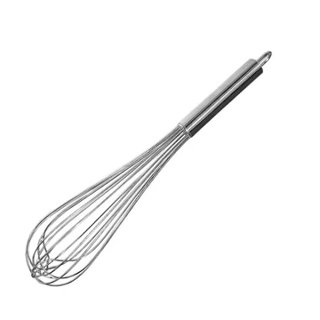 Habverő 12 szálas, 25 cm, rozsdamentes