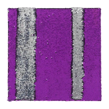 Szenzoros flitter panel – lila/ezüst