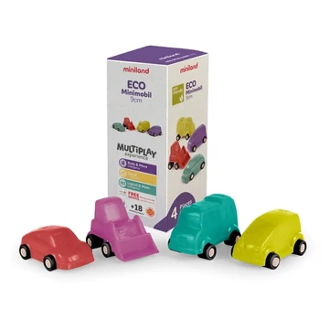 Mini járművek szett 4 db-os