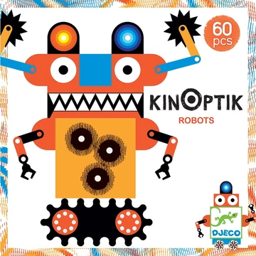 Optikai puzzle - Robotok, 60 db-os - Kinoptik Robots