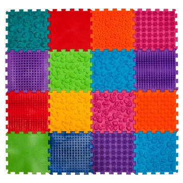 Mega Mix 16 elemből álló puzzle ortopédiai masszázs szőnyeg