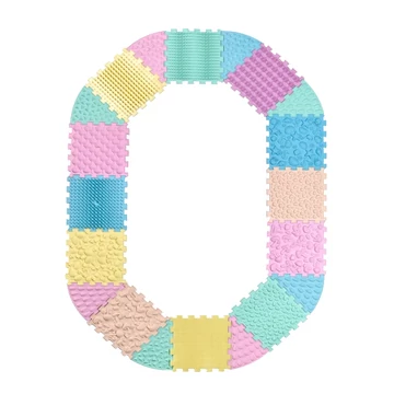 Masszázsmatrac Ortek Mega Mix Puzzle 12 részes + 8 szektoros PASZTELL