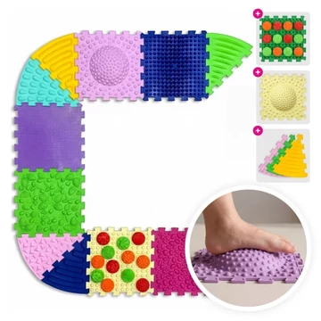 Multi Mix masszázs szőnyeg 6 elem + 6 szektor