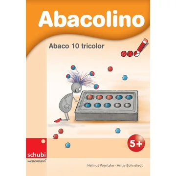 Abaco tricolor munkafüzet 10-es számolótáblához