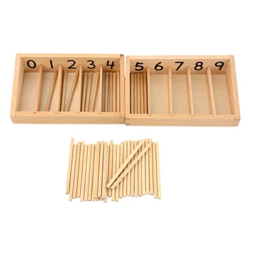 Montessori doboz orsókkal