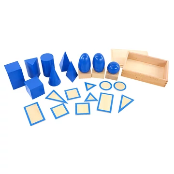 Montessori geometriai alakzatok