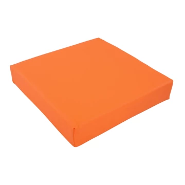 Négyzet alakú ülőpárna -40x40x8 - narancs színű