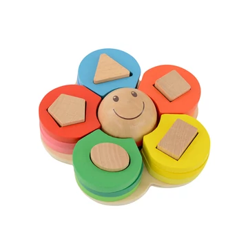 Multifunkciós Montessori formaillesztő játék