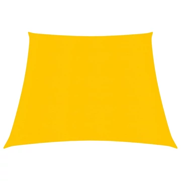 Sárga HDPE napvitorla 160 g/m2 3/4 x 3 m