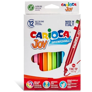 Lemosható filctollszett 12db - Carioca
