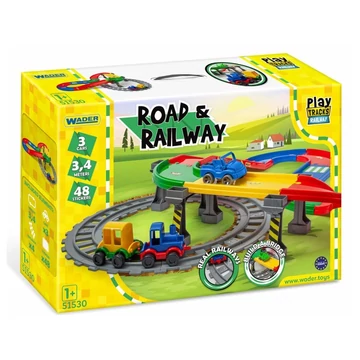 Play Tracks Vasút és autópálya szett