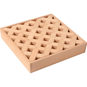 Fa építőkészlet, X blokkok