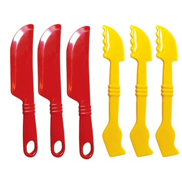 Modellező késkészlet 6 darabos