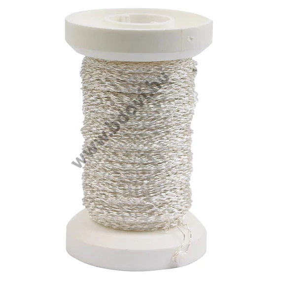 Drót hullámos, 0, 25 mm, 50 m, ezüstszínű