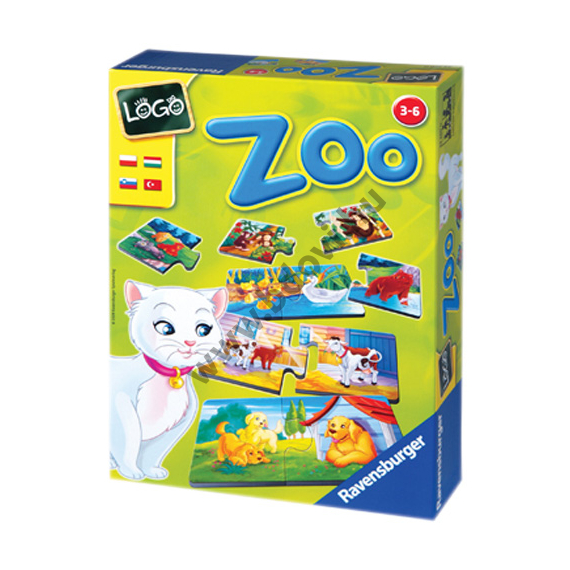 Logo Zoo - állatok és kölykeik