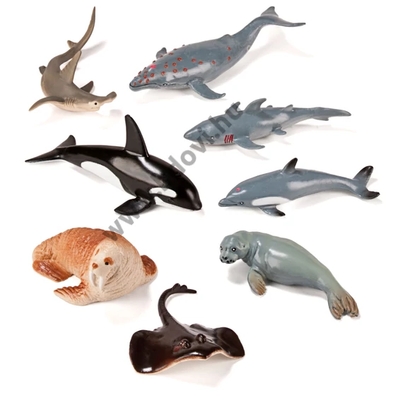 Tengeri állatok, 8 figura