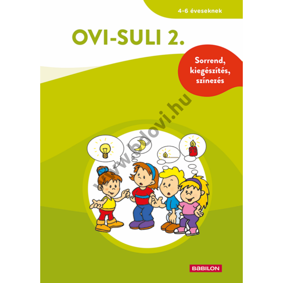 Ovi-suli 2. - Sorrend, kiegészítés, színezés