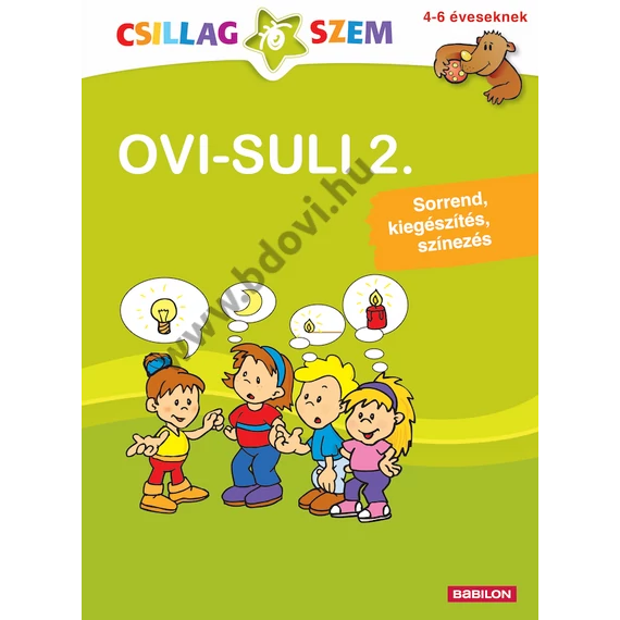 Ovi-suli 2. - Sorrend, kiegészítés, színezés