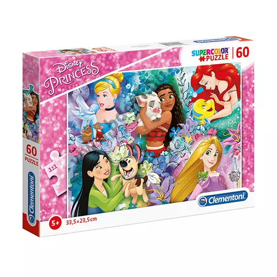 Disney Hercegnők és kedvenceik puzzle 60 db-os