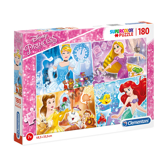 Disney Hercegnők Supercolor puzzle 180 db-os