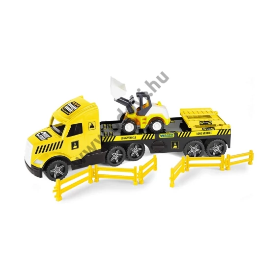 Kamion buldózerrel és fénnyel 80 cm-es
