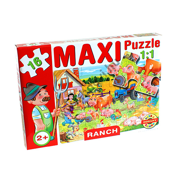 Maxi puzzle - háziállatos