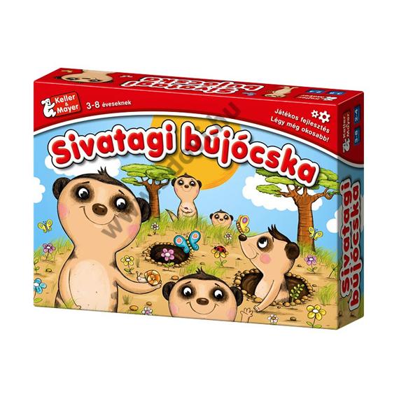 Sivatagi bújócska társasjáték
