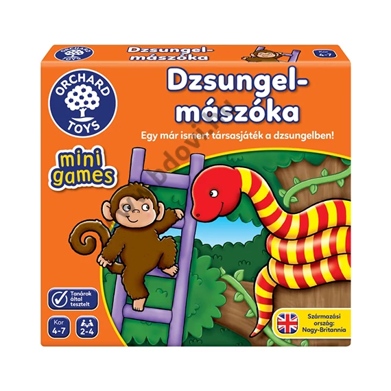 Dzsungel mászóka mini társasjáték
