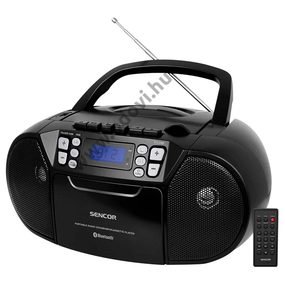 Hordozható bluetooth CD-s rádió