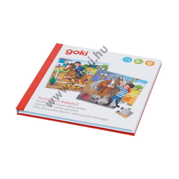 Lovas puzzle könyv