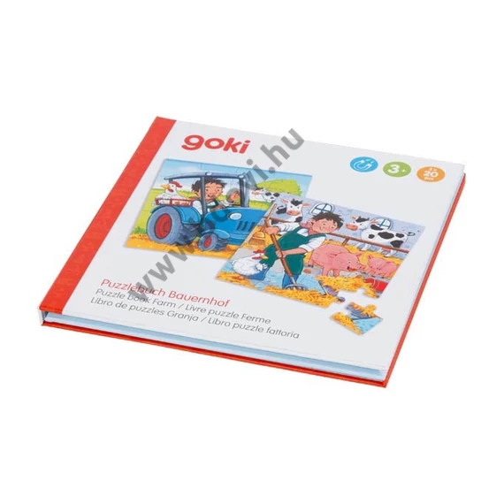 Farm puzzle könyv
