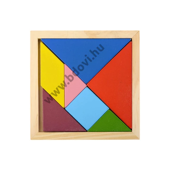 Tangram fapuzzle - 7 részes