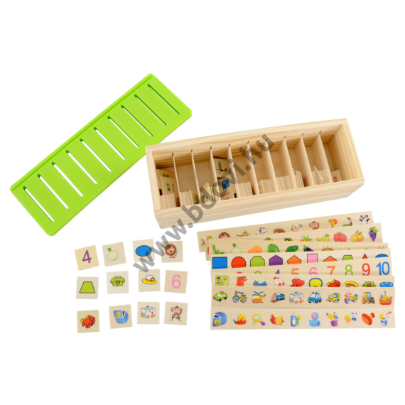 Montessori válogató doboz - sorozatalkotás