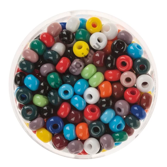 Kásagyöngy mix (4, 5 mm), 17 g, színes