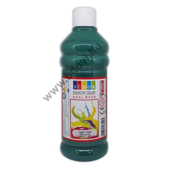 Tempera, 500 ml, sötétzöld