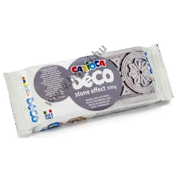 Modellező agyag kőszürke színben - 500 g - Carioca