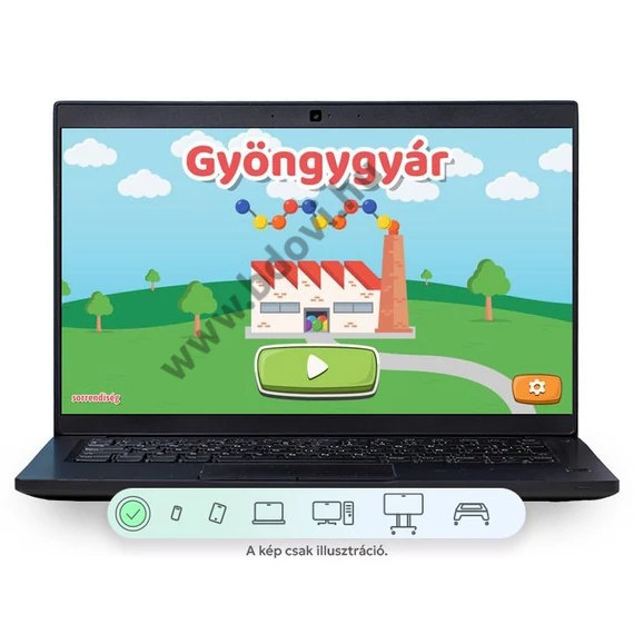 Gyöngygyár - képességfejlesztő oktatási szoftver