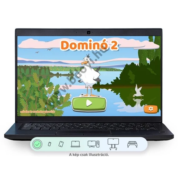 Dominó 2 - matematika oktatási szoftver