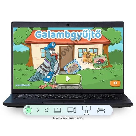 Galambgyűjtő - képességfejlesztő oktatási szoftver