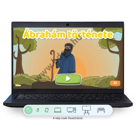Ábrahám története - bibliai oktatási szoftver