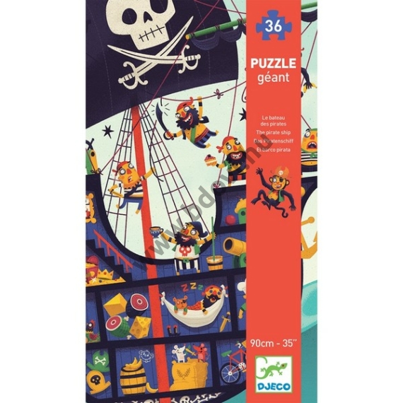 Óriás puzzle - The pirate ship