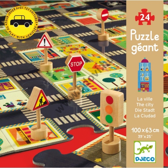 Djeco Óriás puzzle (A város)