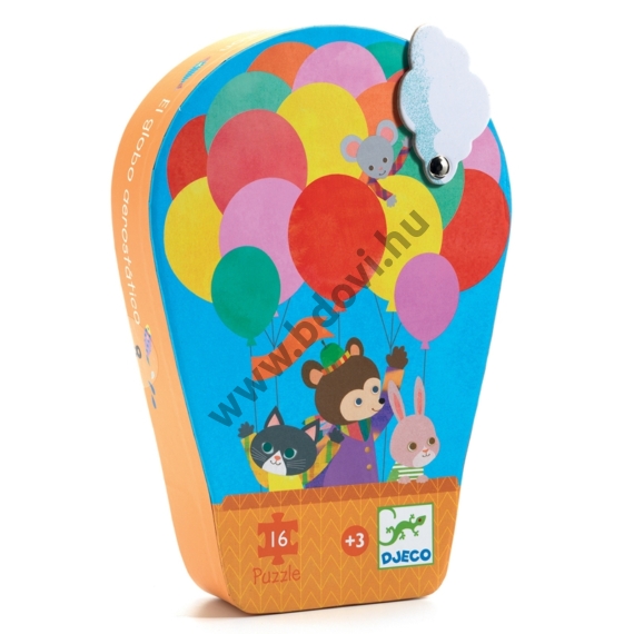 Formadobozos puzzle - The hot air balloon